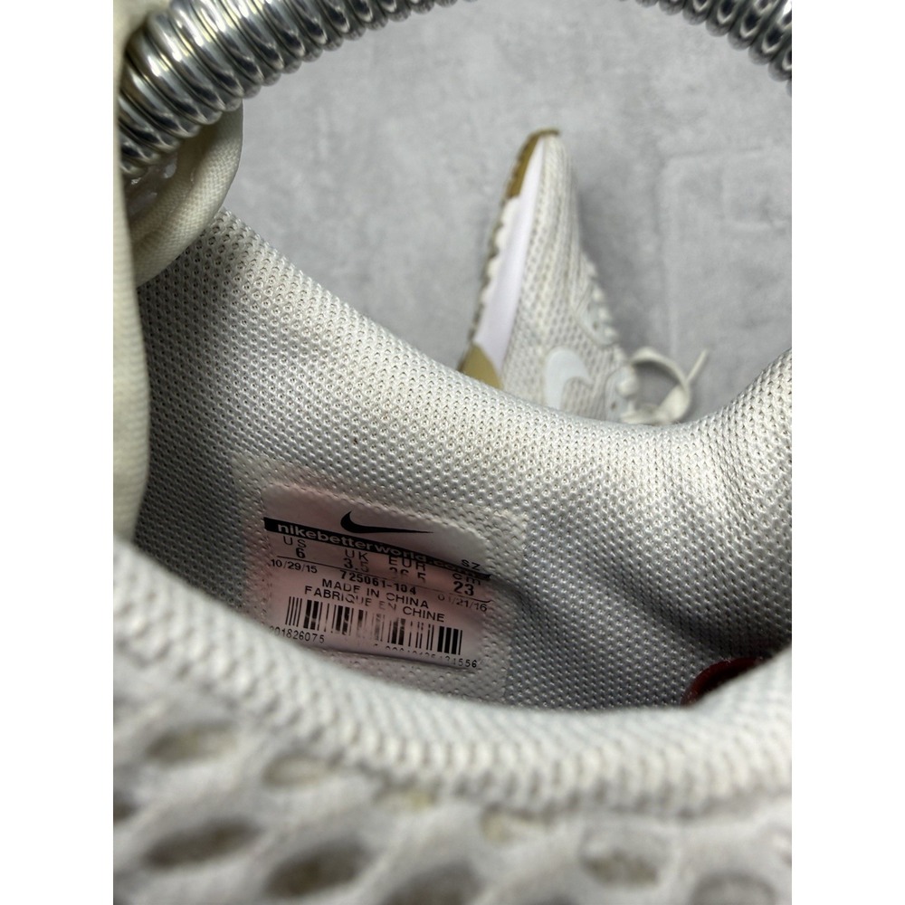 Nike Air Max 90 Ultra Breathe Womens 6 White Pure Platinum 725061-104 Mesh - Picture 7 of 8